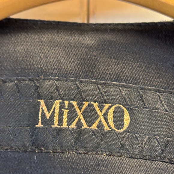 Mixxo Womens Whimsigoth Glam Shimmery Blazer Size S Metallic Fairy Grunge Vamp - Picture 3 of 8